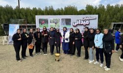 قهرمانی بانوان خوزستانی در لیگ دیسک طلایی فریزبی کشور در مسجدسلیمان