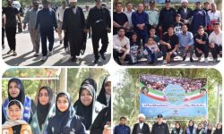 همایش بزرگ پیاده‌روی خانوادگی «شهر پویا» در سوسنگرد برگزار شد