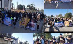 همایش بزرگ پیاده‌روی خانوادگی به مناسبت دهه فجر و پیروزی انقلاب اسلامی ایران در شهرستان هویزه