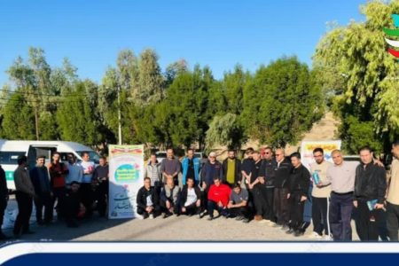 برگزاری پیمایش کوهستانی «نه به اعتیاد» به همت هیات ورزش‌های همگانی اندیمشک