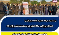 برگزاری همایش ورزشی سالمندان در مسجدسلیمان / افتتاح رشته «فریزبی سبک دیسک‌گلف»