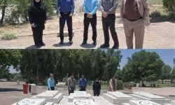 بازدید رئیس هیأت ورزش‌های همگانی خوزستان و مسئولان اداره‌کل ورزش و جوانان از محل برگزاری همایش «ورزش روزانه» در اهواز
